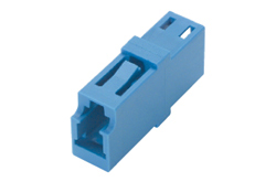 LC to LC Simplex Coupler (Plastic)-Blue