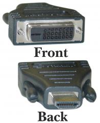 DVI-D Female to HDMI Female Adapter