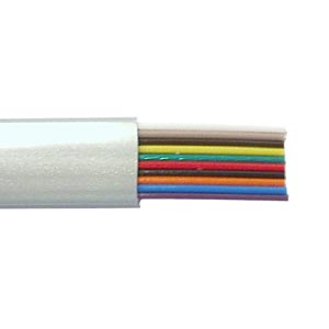 100 ft. -10C Flat Silver Satin Line Cord