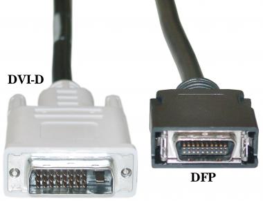 1m (3.28') DVI-D to DFP- Male/Male