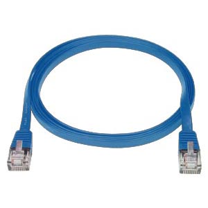 2  ft. BLUE CAT5E SuperFlat Cable