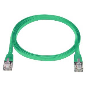 2  ft. GREEN CAT5E SuperFlat Cable