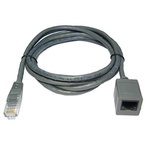 1 ft. CAT6 Male-to-Female Molded-GRAY