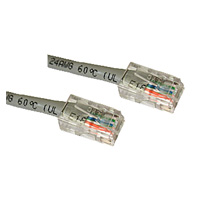 0.5 ft. GRAY CAT6 UTP Cable- Non-Booted