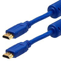 1.5 ft. High-Speed HDMI w/Ferrites-BLUE