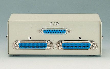 CN36 2-way (I/O-DB25) Manual SwitchBox