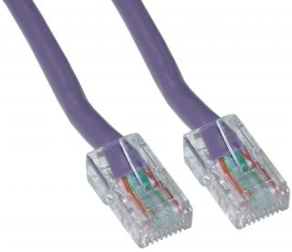 100 ft PURPLE CAT6 UTP Cable- Non-Booted